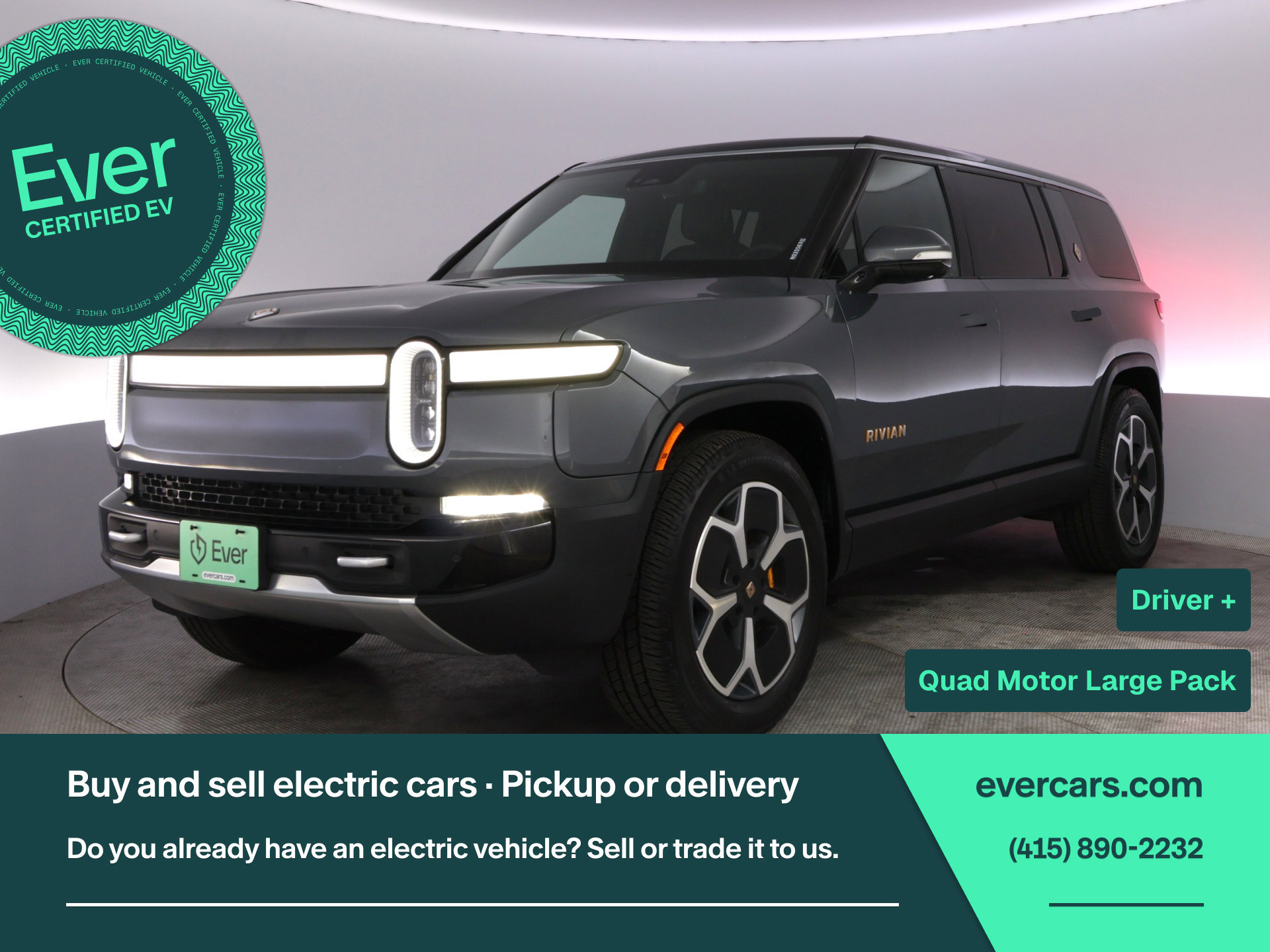Used 2024 Rivian R1S Adventure Quad