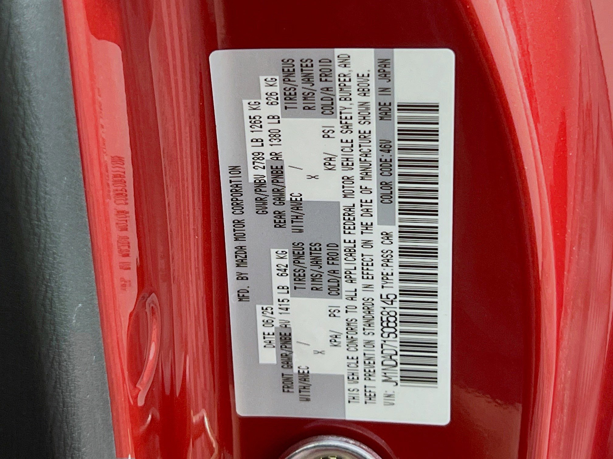 New 2025 MAZDA MX-5 Miata Grand Touring w/ Appearance Package image 32