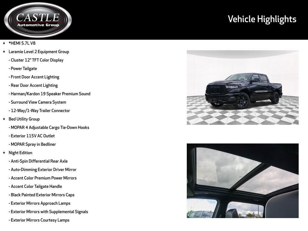 New 2027 RAM 1500 Laramie w/ Night Edition AWD/4WD image 3