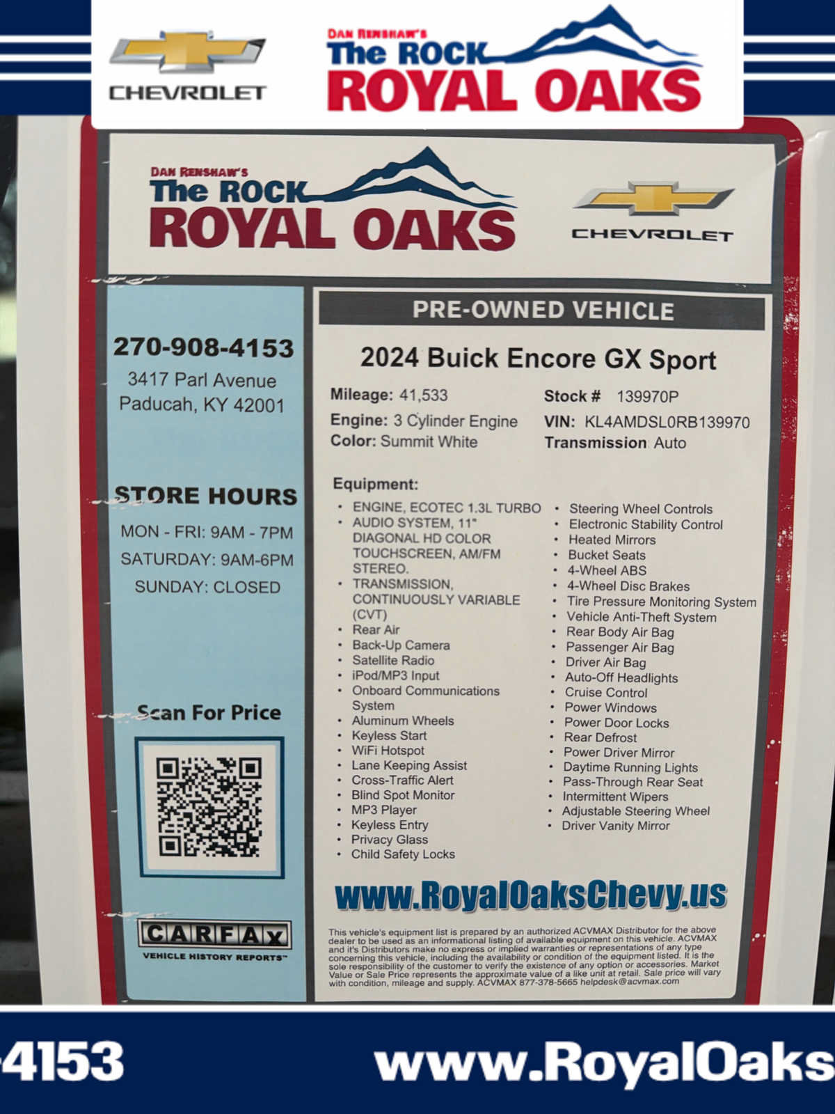 Used 2024 Buick Encore GX Sport Touring FWD image 30