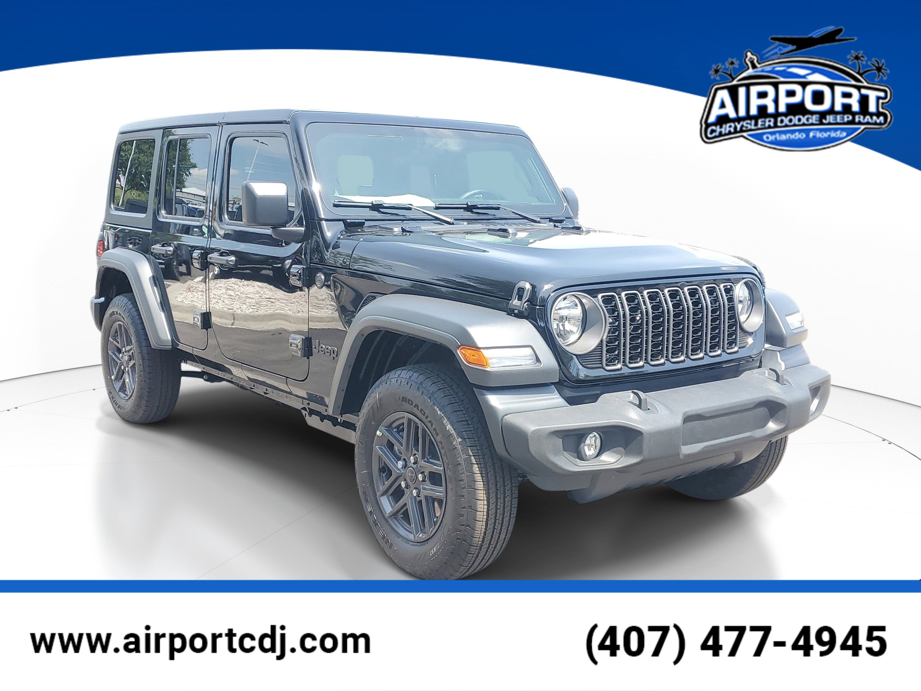 New 2026 Jeep Wrangler Unlimited Sport AWD/4WD image 1
