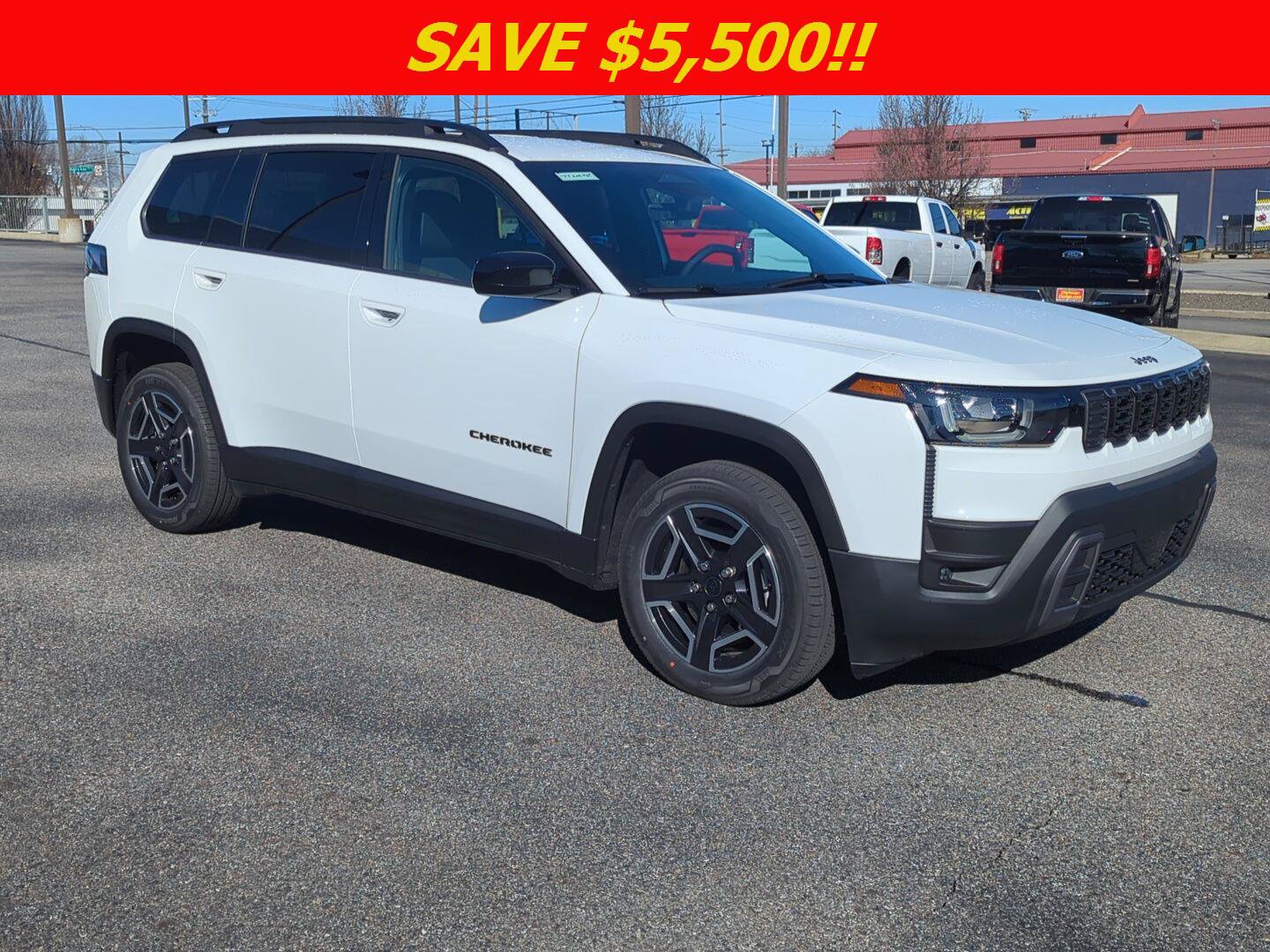New 2026 Jeep Cherokee Laredo AWD/4WD image 1