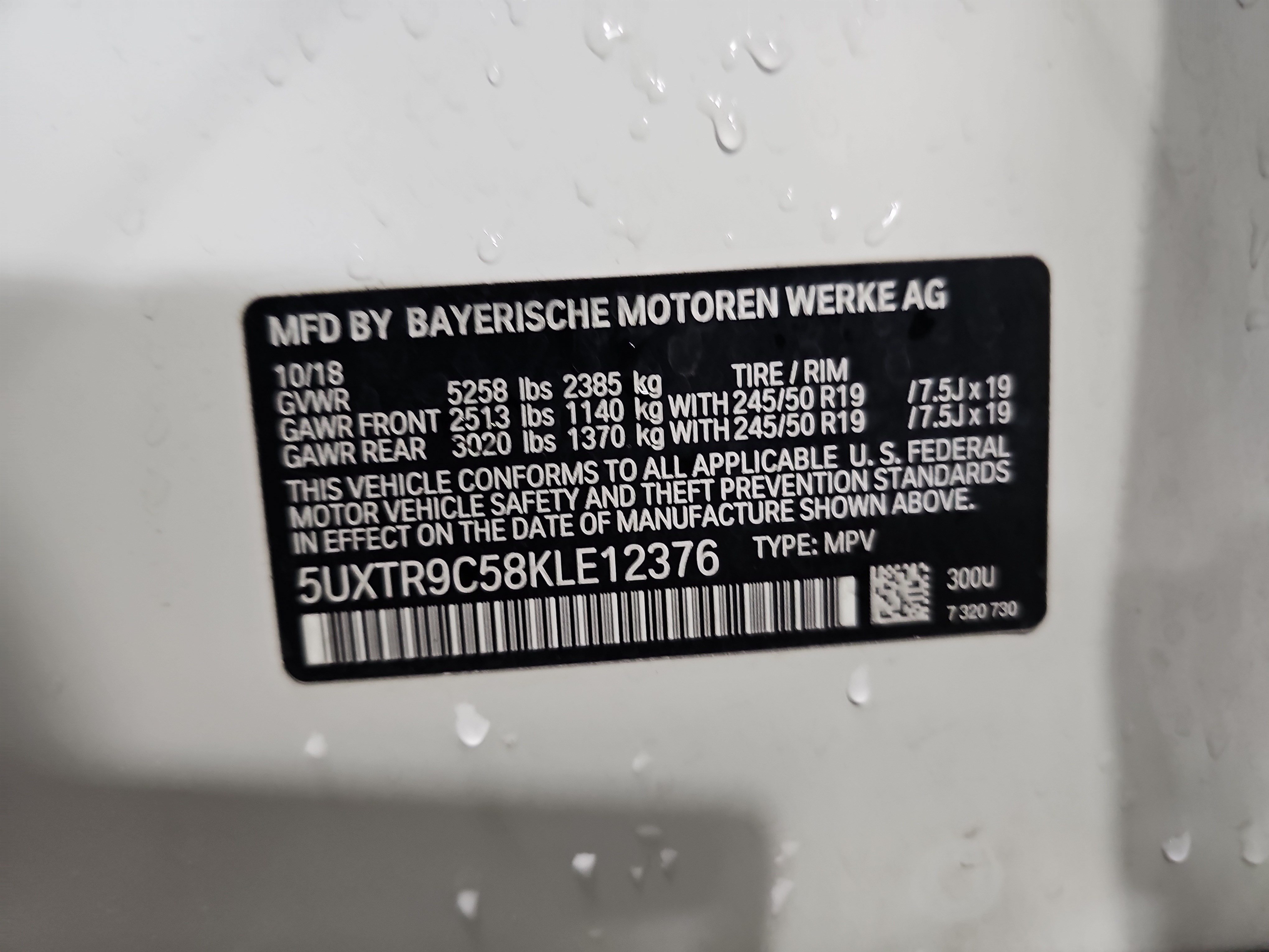 Used 2019 BMW X3 xDrive30i w/ Premium Package AWD/4WD image 37