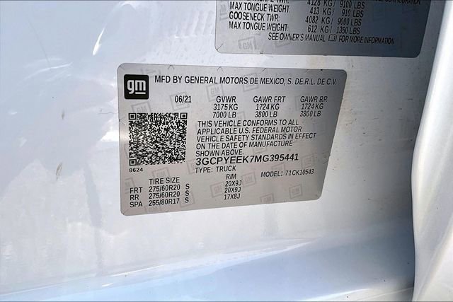 Used 2021 Chevrolet Silverado 1500 RST w/ LPO, Dark Essentials Package image 36