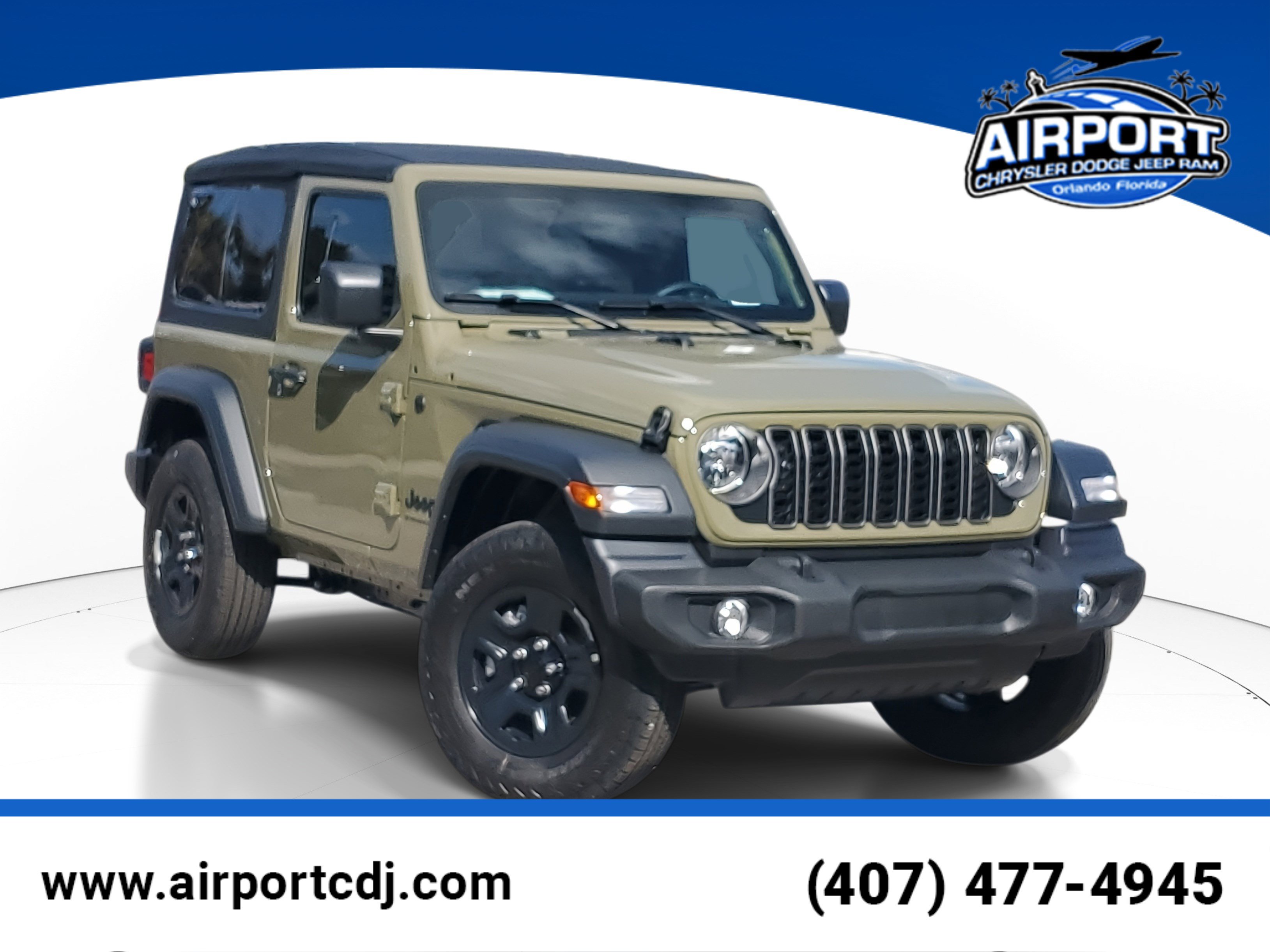 New 2026 Jeep Wrangler Sport AWD/4WD image 1