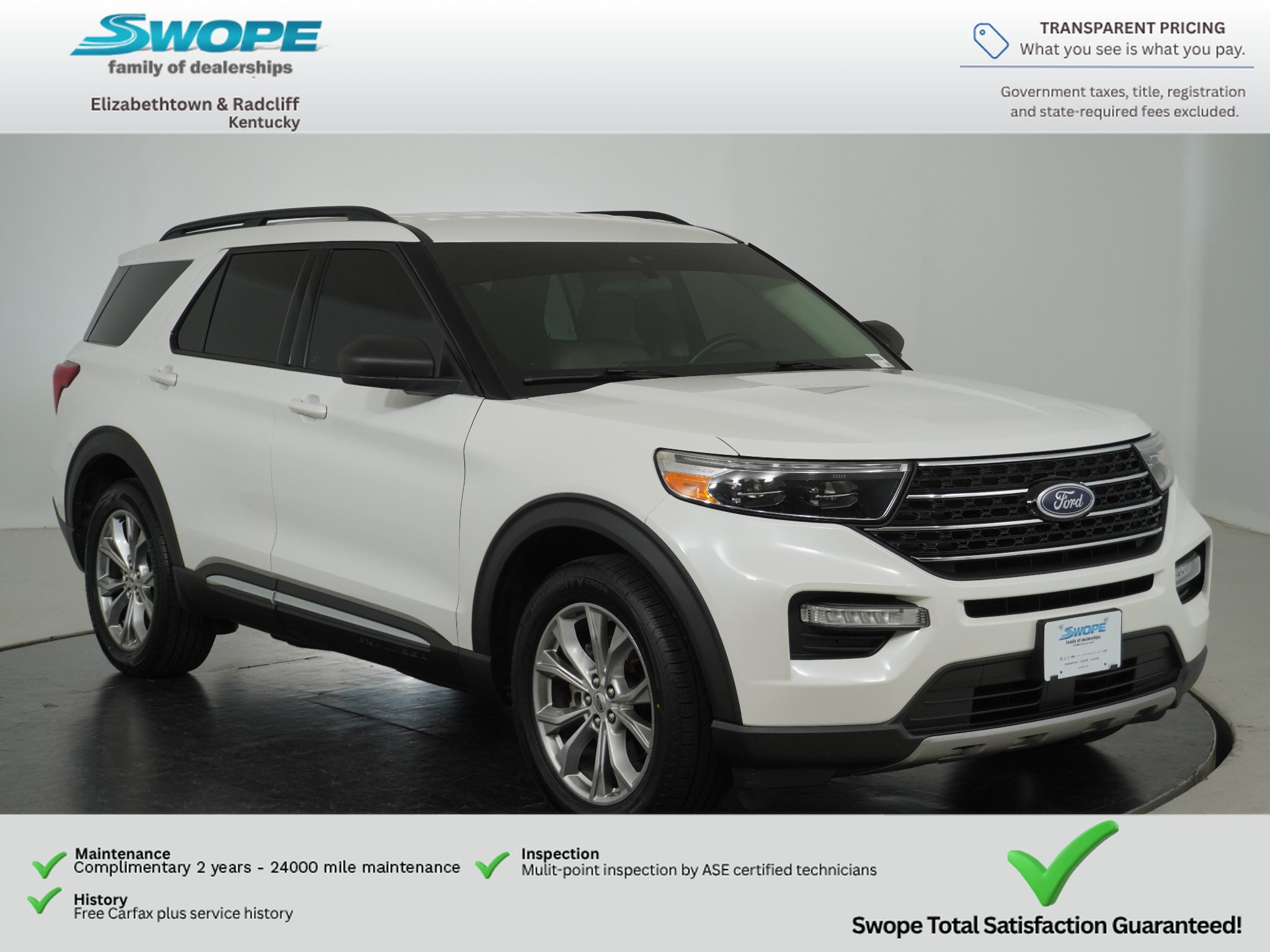 Used 2020 Ford Explorer XLT w/ Equipment Group 202A AWD/4WD image 1