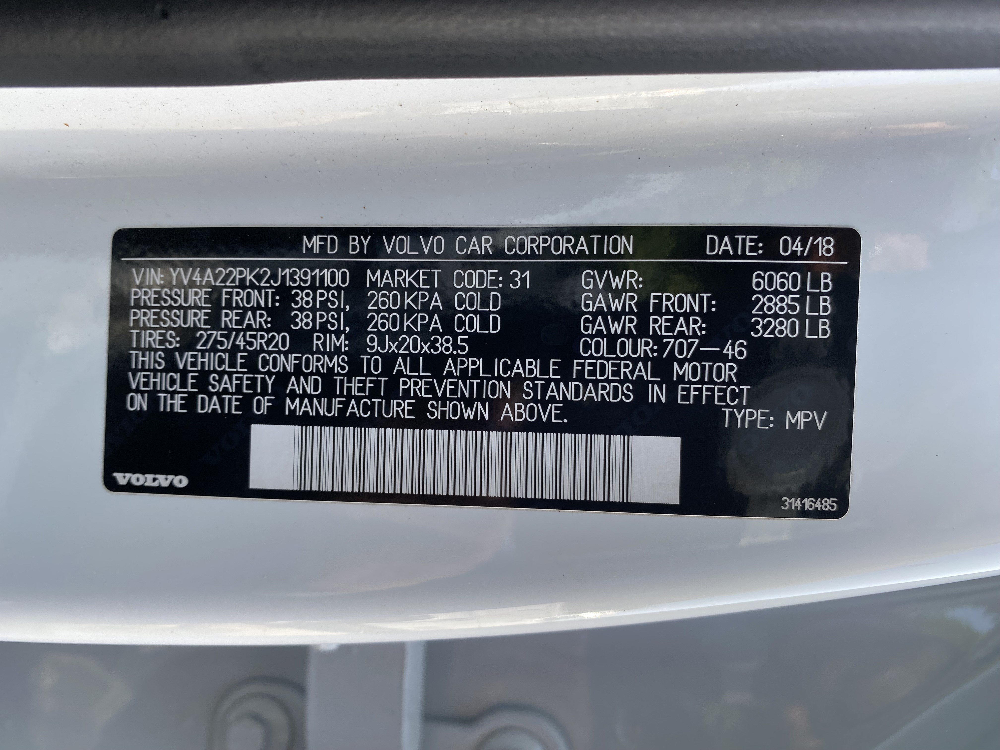 Used 2018 Volvo XC90 T6 Momentum w/ Convenience Package AWD/4WD image 40