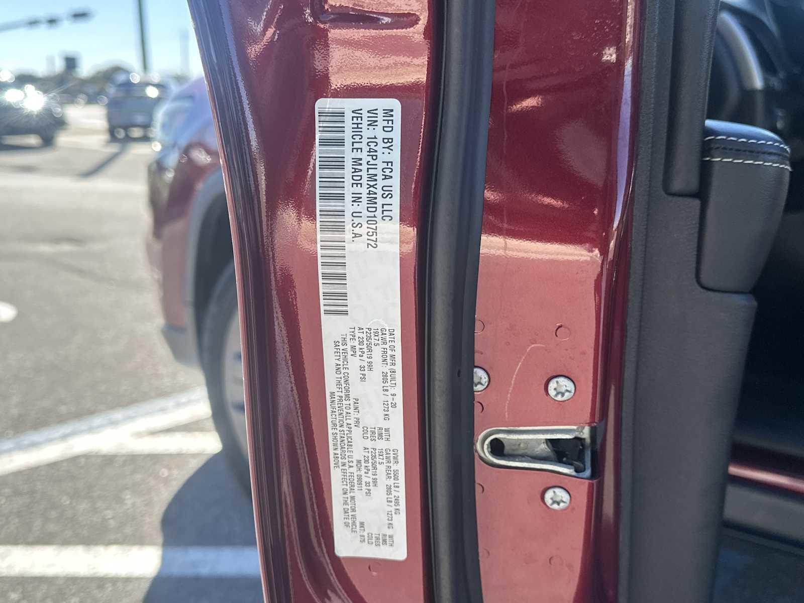 Used 2021 Jeep Cherokee Latitude Lux 80th Anniv w/ Quick Order Package 26U 80TH image 31