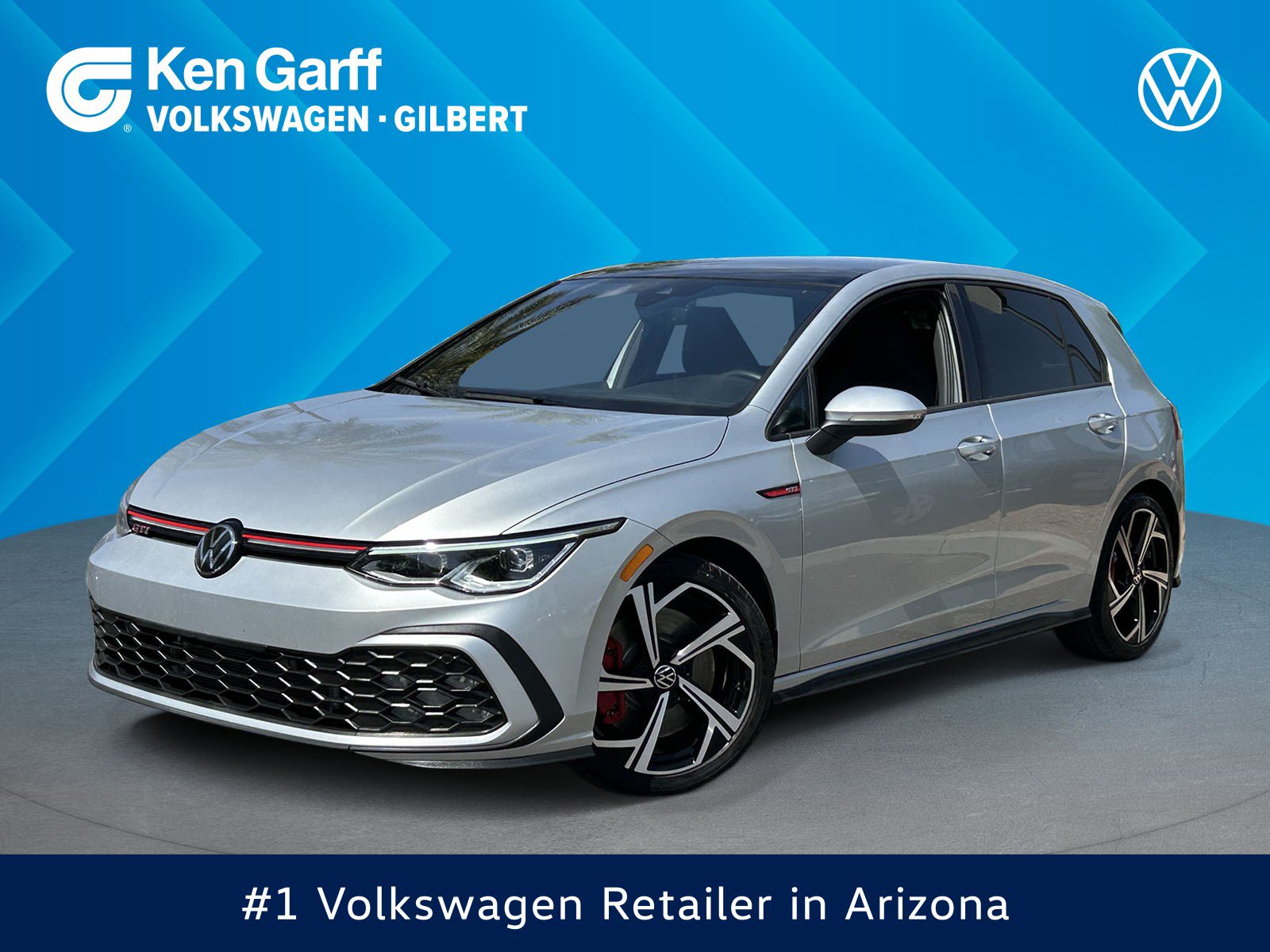 Certified 2024 Volkswagen GTI SE FWD image 1