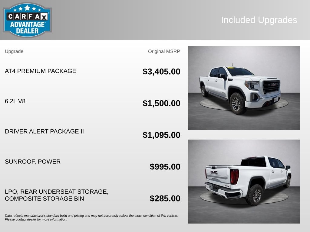 Used 2022 GMC Sierra 1500 AT4 w/ AT4 Premium Package AWD/4WD image 5