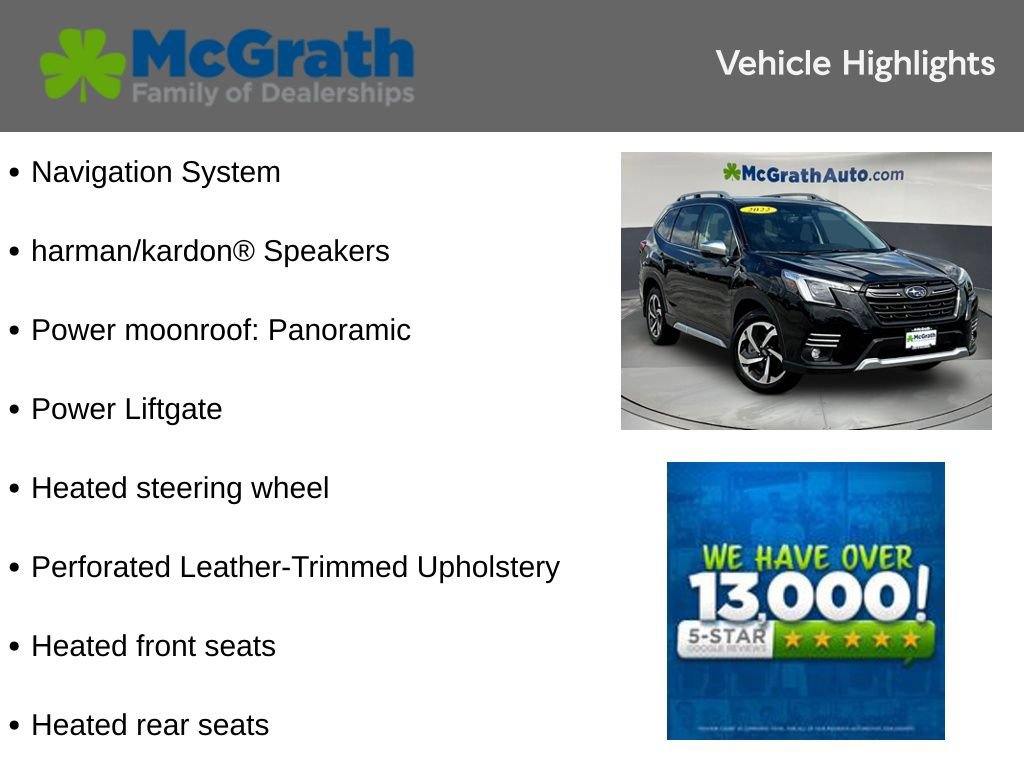 Used 2022 Subaru Forester Touring AWD/4WD image 6