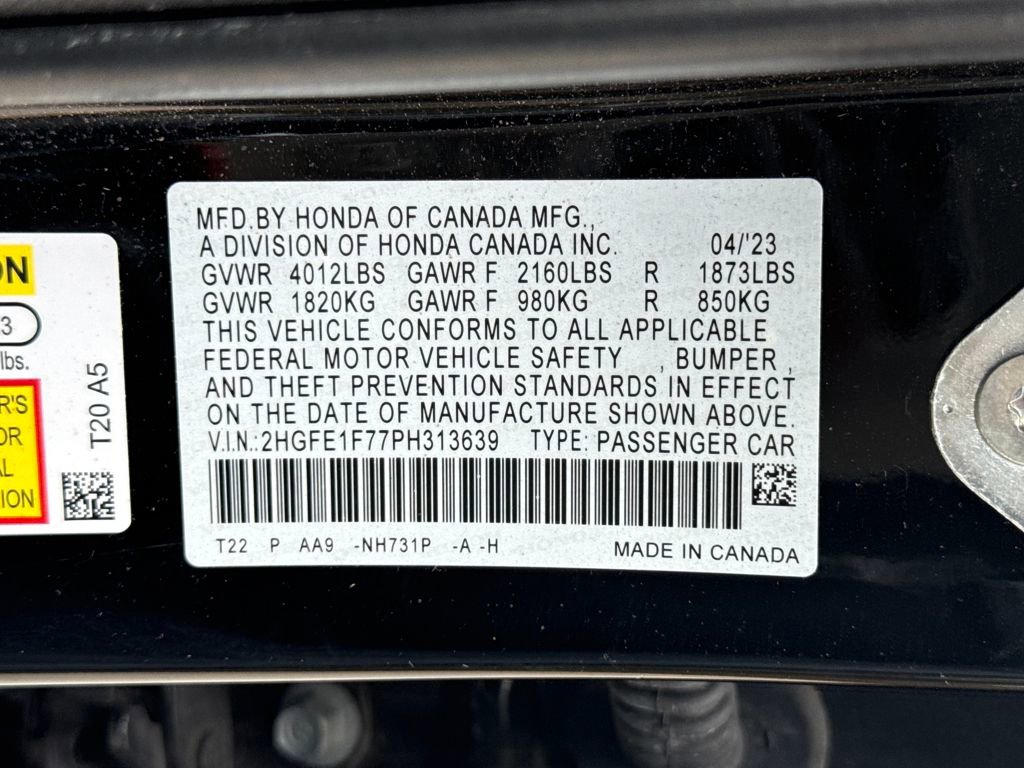 Used 2023 Honda Civic EX image 30