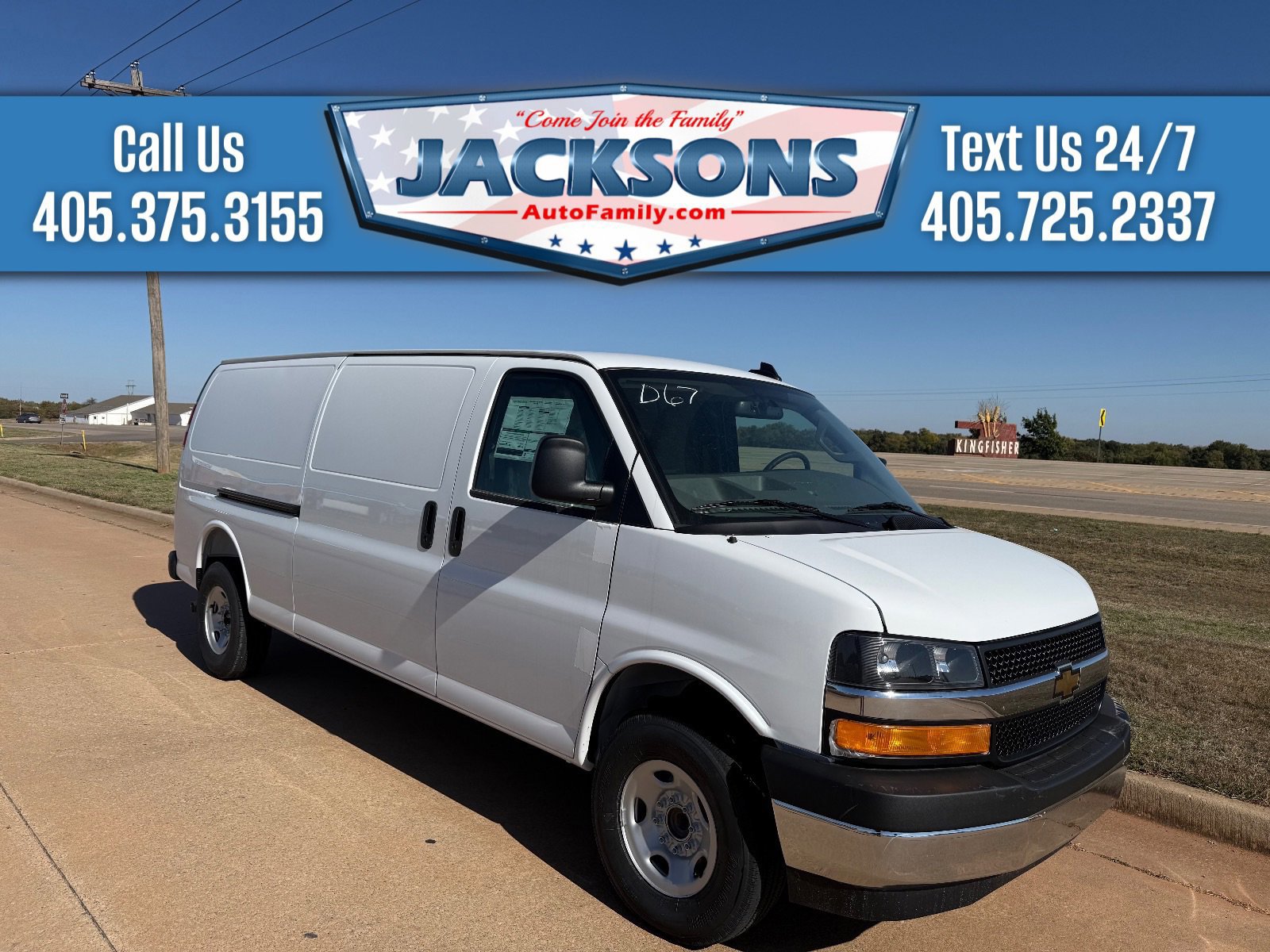 New 2025 Chevrolet Express 3500 Extended w/ Driver Convenience Package RWD image 1