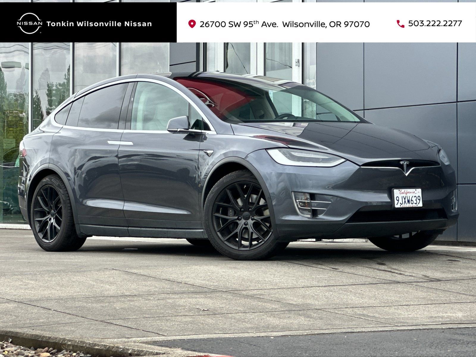 Used 2019 Tesla Model X 100D AWD/4WD image 1