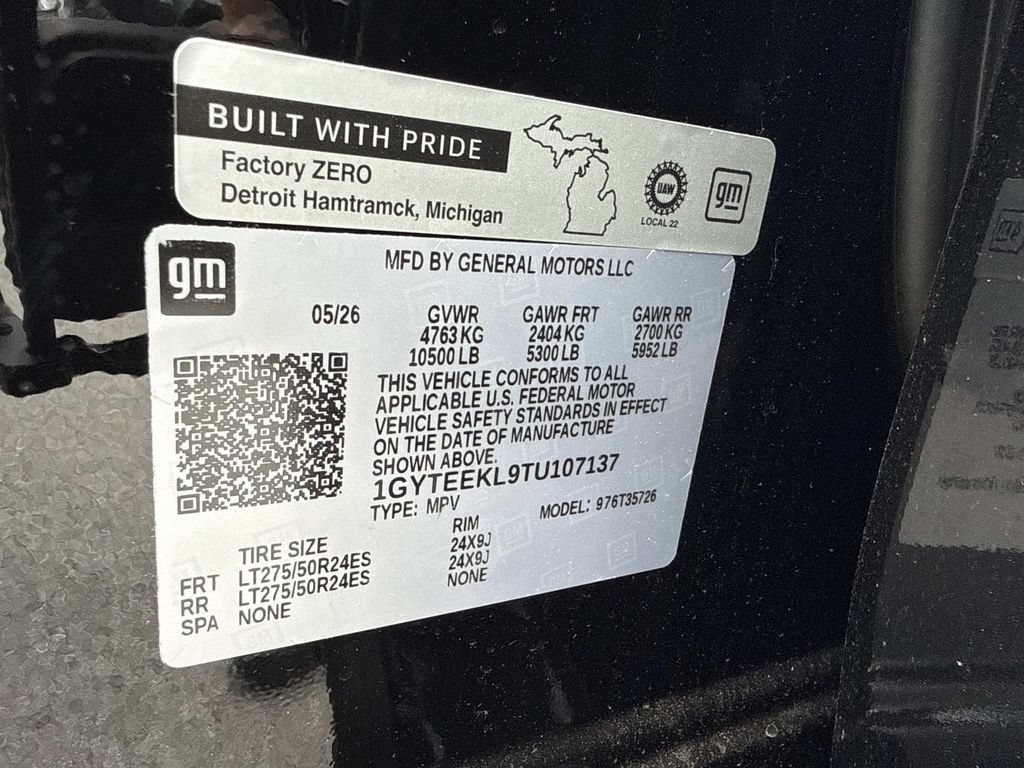 New 2026 Cadillac Escalade IQ Sport 1 w/ LPO, ONYX Package AWD/4WD image 20