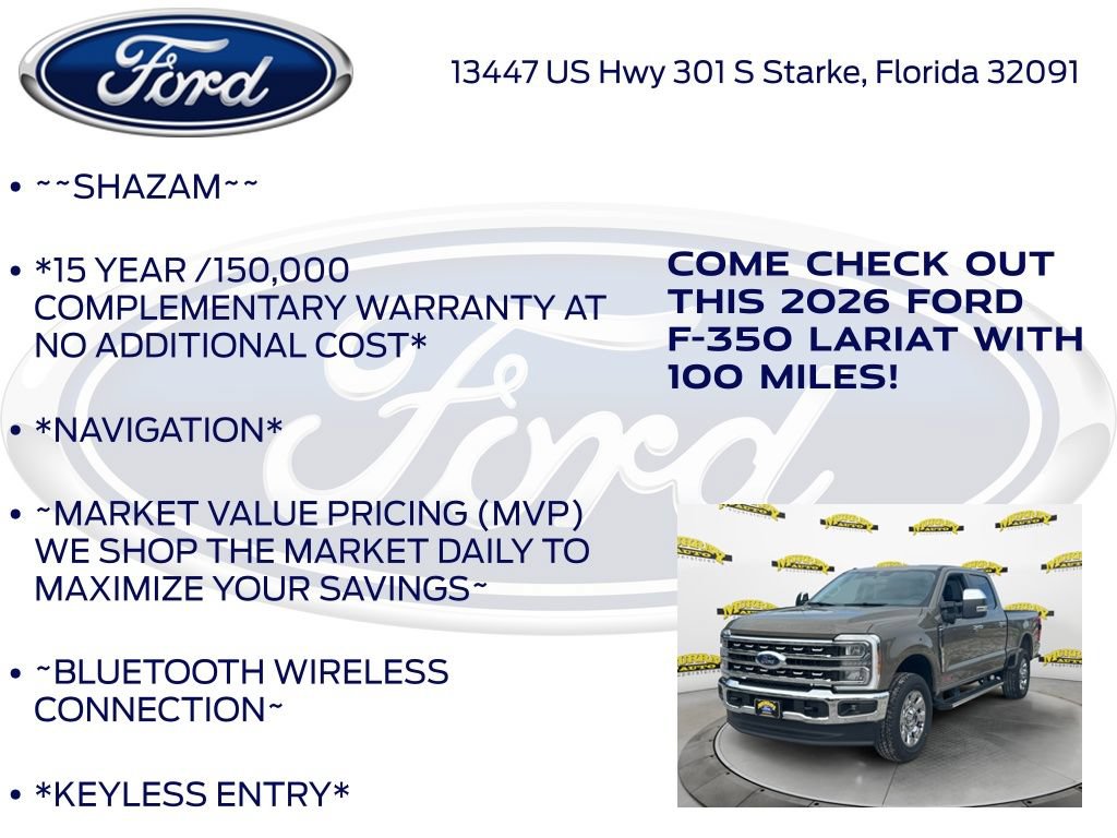 New 2026 Ford F350 Lariat w/ Chrome Package AWD/4WD image 5