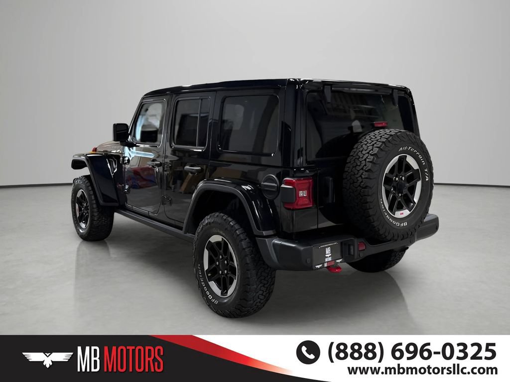 Used 2021 Jeep Wrangler Unlimited Rubicon w/ Uconnect 4C Nav & Sound Group AWD/4WD image 7