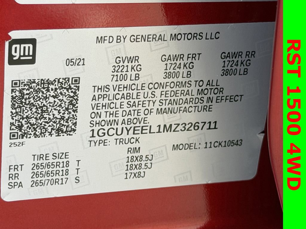 Used 2021 Chevrolet Silverado 1500 RST image 32