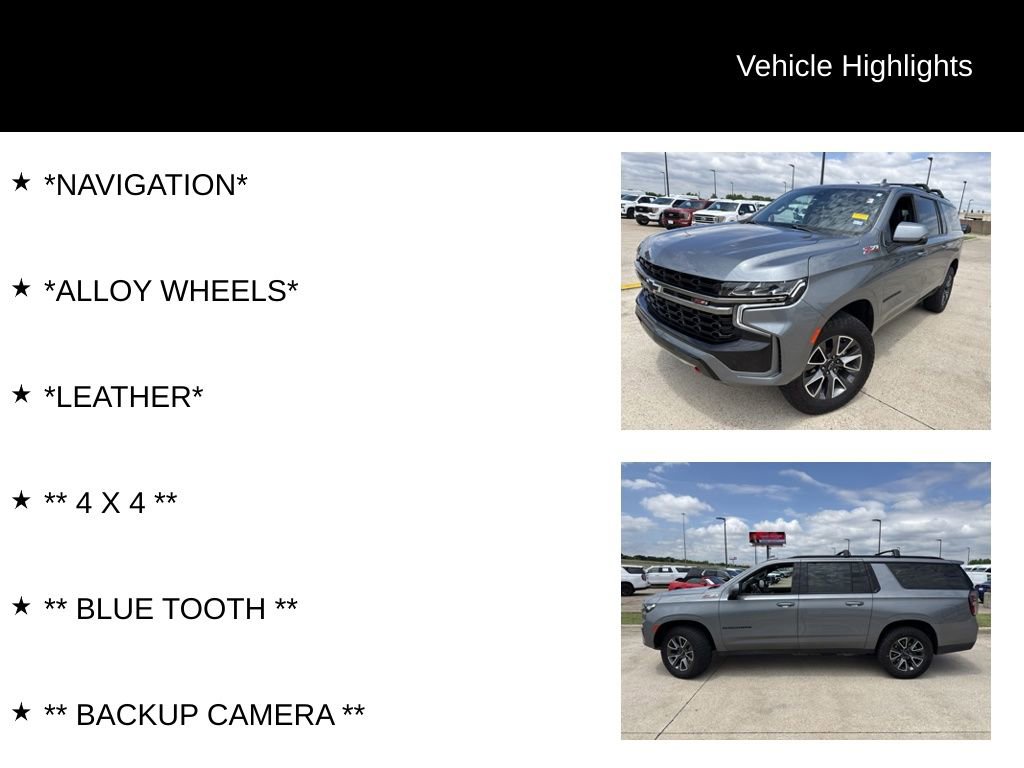 Used 2022 Chevrolet Suburban Z71 w/ Z71 Off-Road Package AWD/4WD image 4