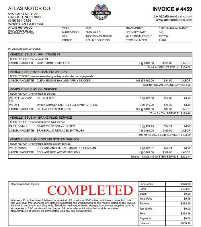 Used 2003 BMW Z4 2.5i image 40