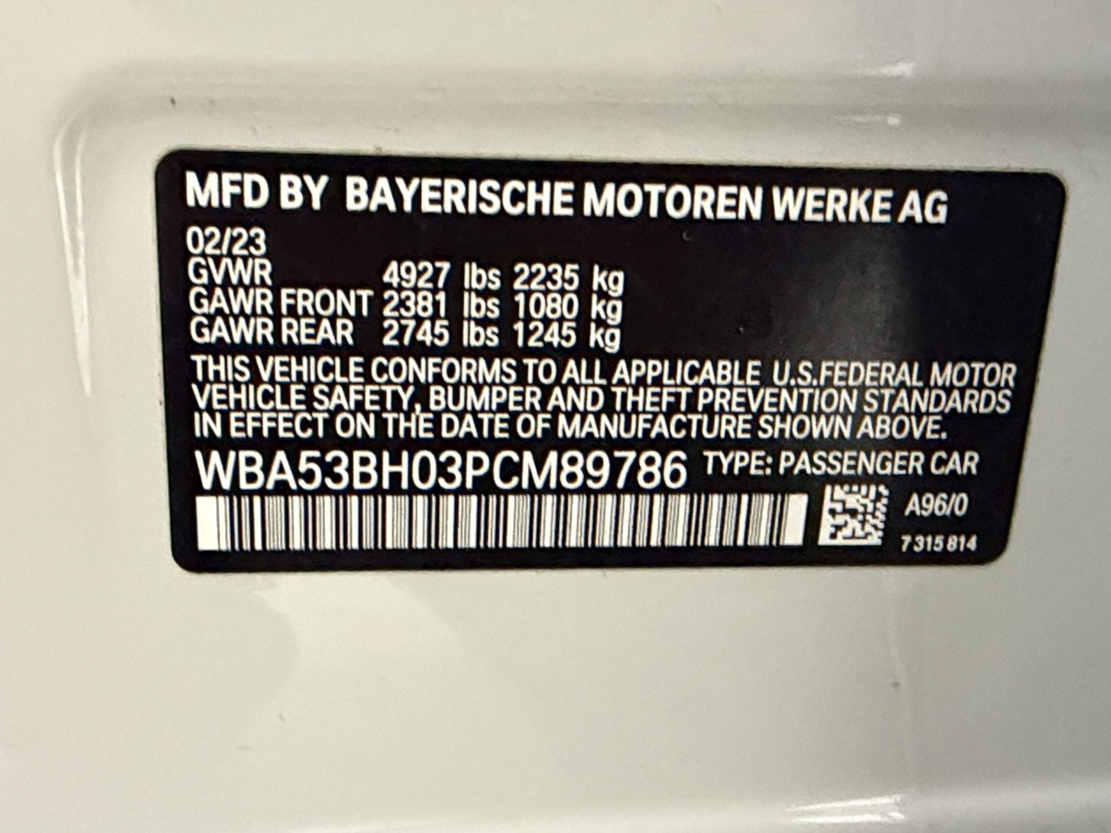 Certified 2023 BMW 530i w/ Premium Package RWD image 26