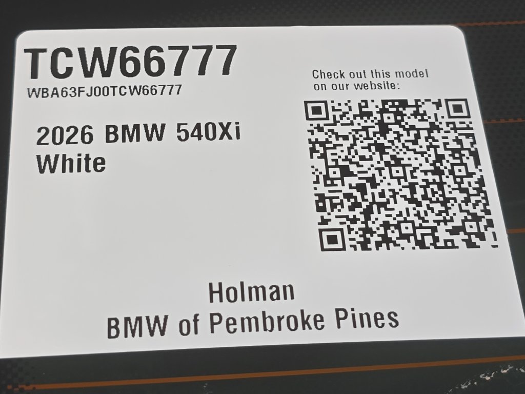 Certified 2026 BMW 540i xDrive AWD/4WD image 23