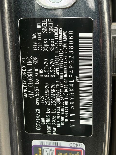 Used 2023 Kia Sorento SX image 25