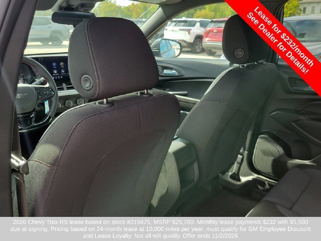 New 2026 Chevrolet Trax RS w/ Driver Confidence Package FWD image 24