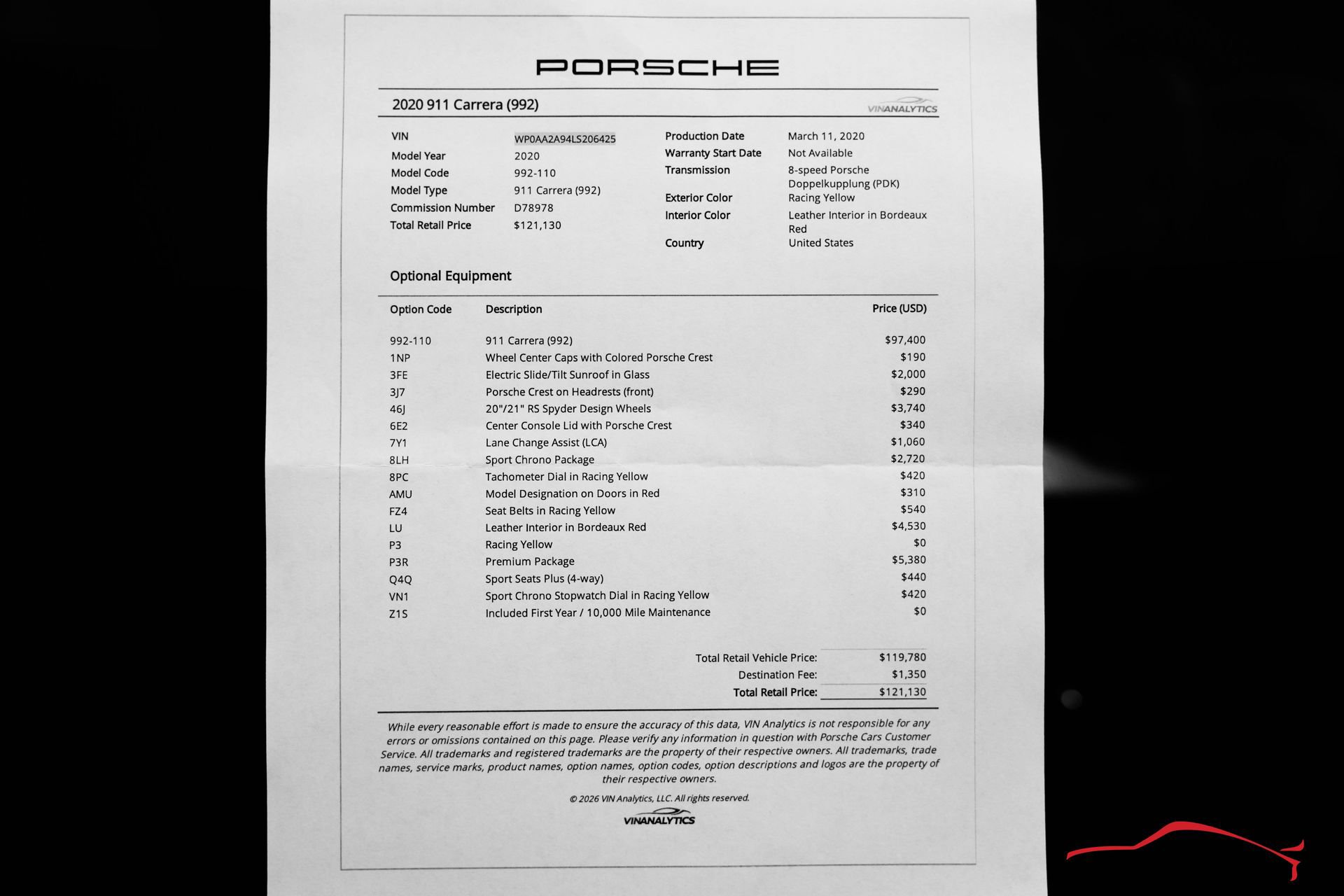 Used 2020 Porsche 911 Carrera w/ Premium Package image 69