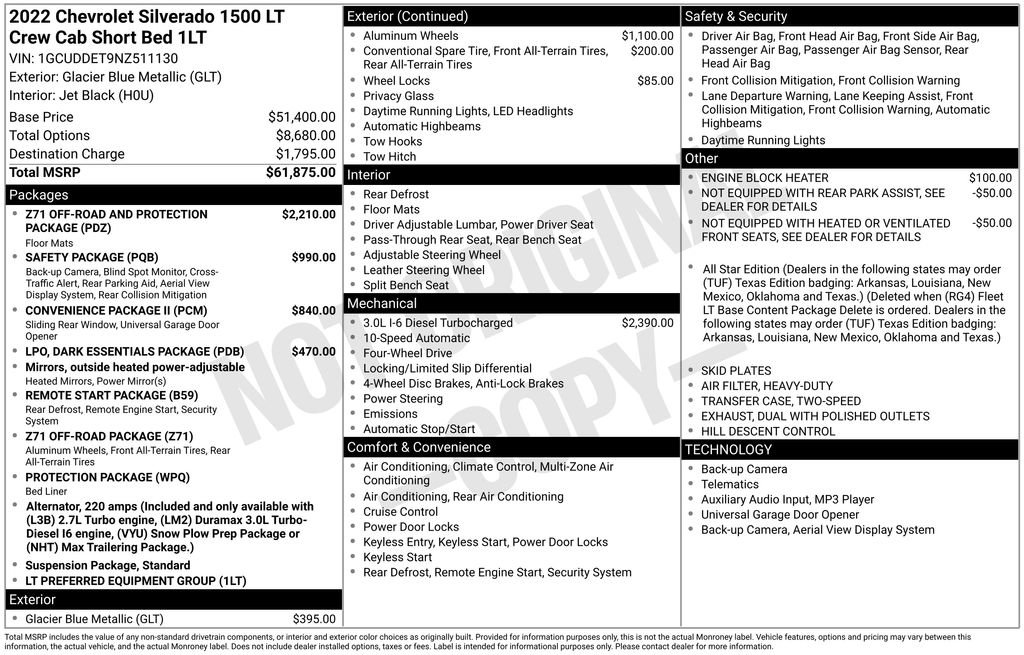 Used 2022 Chevrolet Silverado 1500 LT image 2