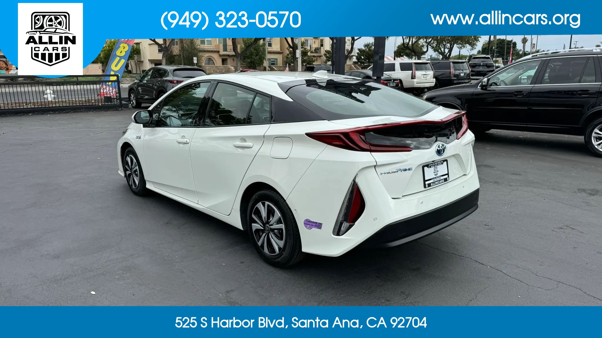 Used 2019 Toyota Prius Prime Advanced w/ Carpet Mat Package FWD image 6