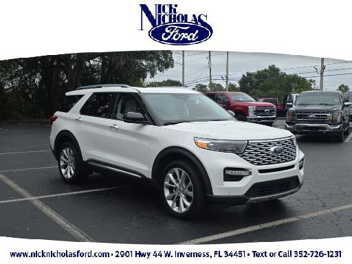 Certified 2021 Ford Explorer Platinum w/ Equipment Group 601A