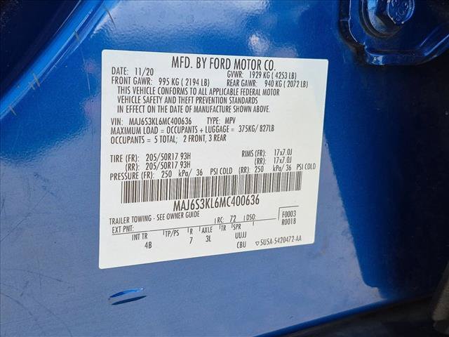 Used 2021 Ford EcoSport Titanium AWD/4WD image 26