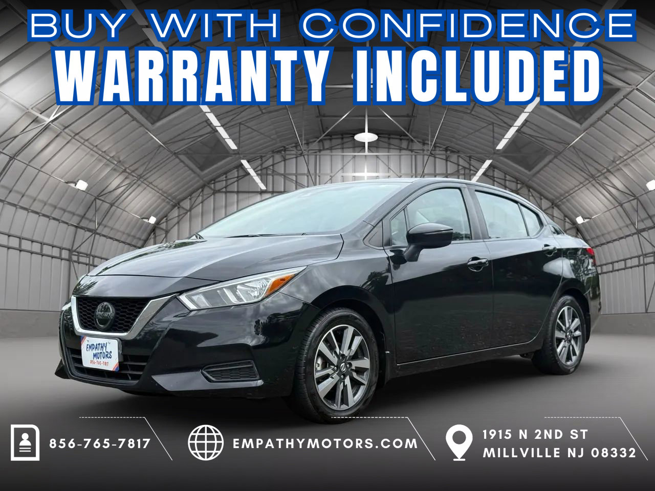 Used 2020 Nissan Versa SV w/ Trunk Package image 1