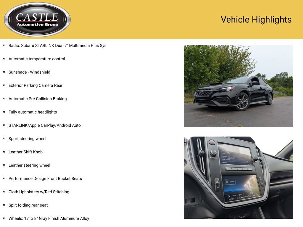 Used 2023 Subaru WRX AWD/4WD image 4