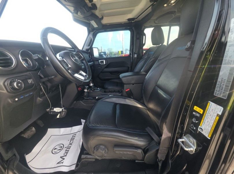 Used 2023 Jeep Wrangler Unlimited Rubicon 4xe w/ Steel Bumper Group image 10