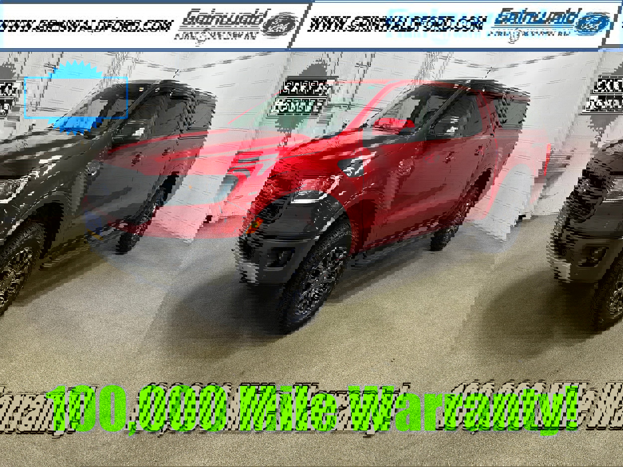 Certified 2021 Ford Ranger Lariat w/ Equipment Group 501A High image 1
