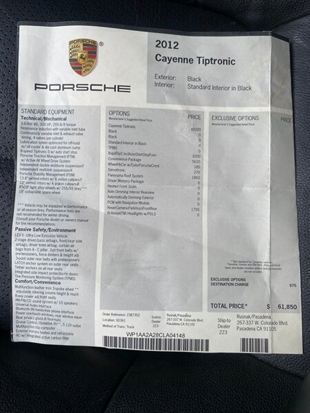 Used 2012 Porsche Cayenne AWD/4WD image 35