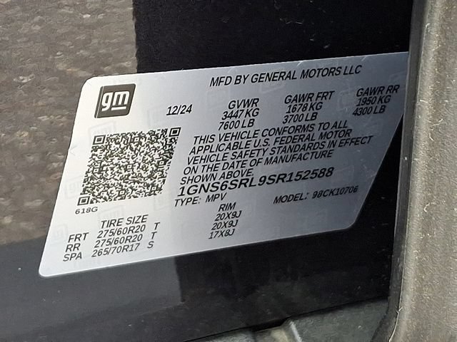 Used 2025 Chevrolet Tahoe Premier AWD/4WD image 30