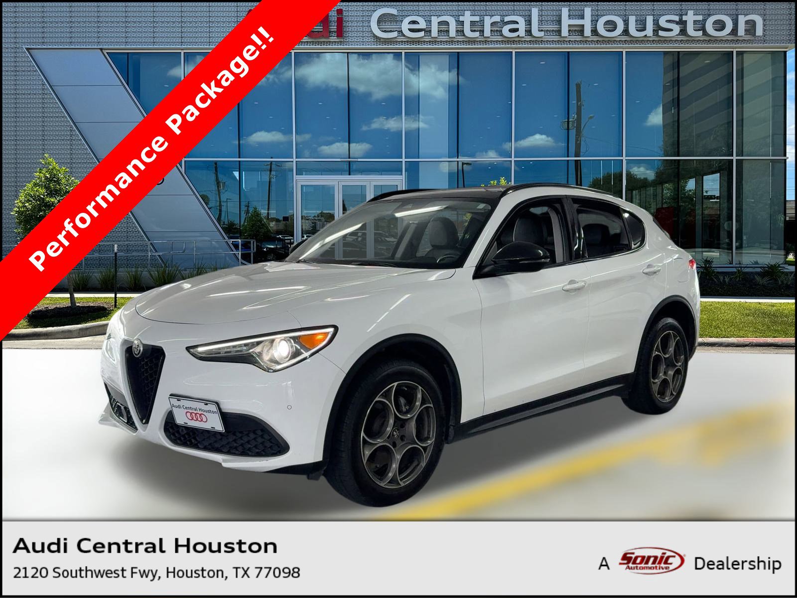 Used 2021 Alfa Romeo Stelvio Sprint w/ Nero Edizione