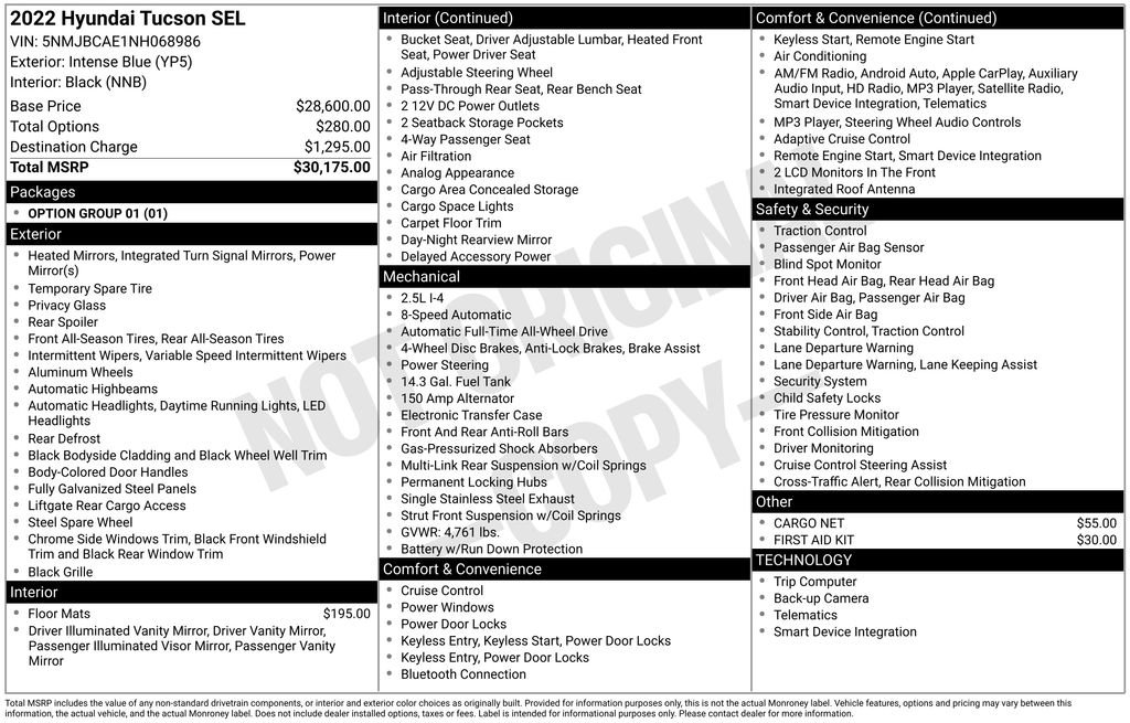Certified 2022 Hyundai Tucson SEL image 5