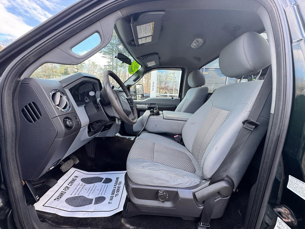 Used 2013 Ford F550 4WD XLT POWERSTROKE DIESEL SWI w/ Snow Plow Prep Pkg image 26