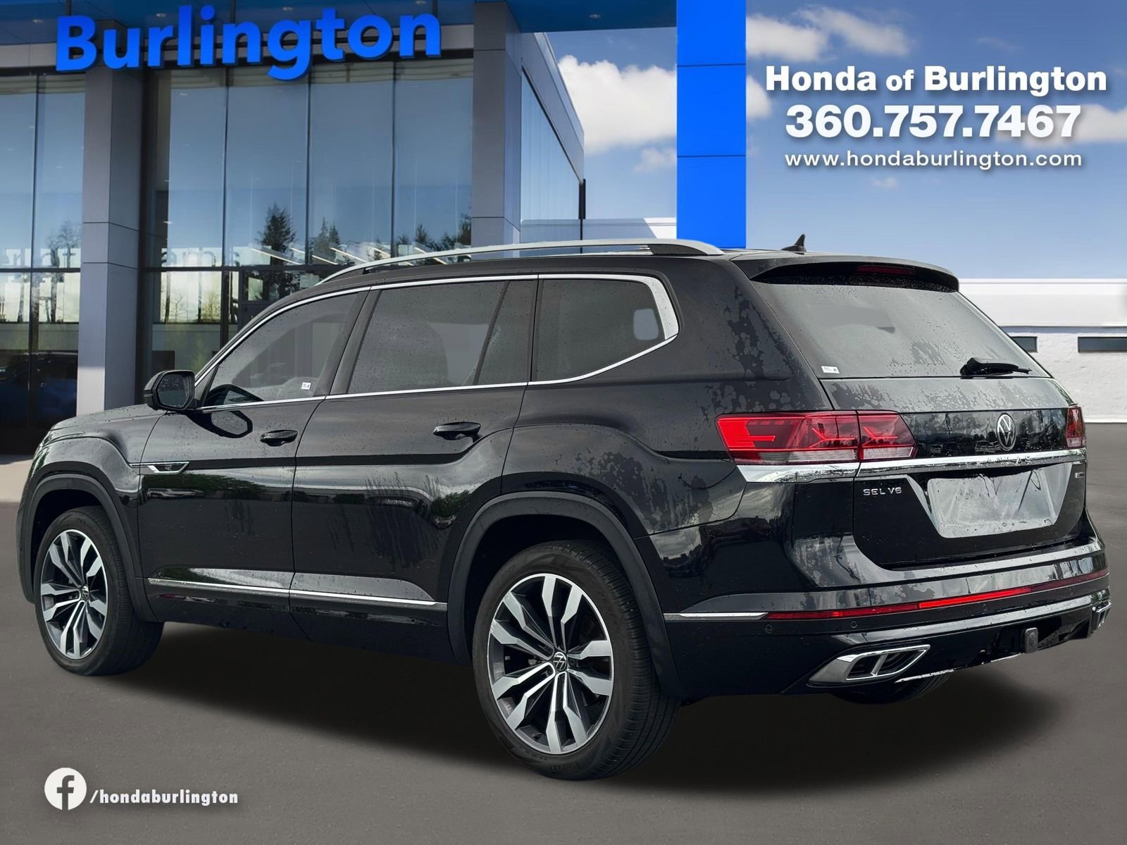 Used 2022 Volkswagen Atlas SEL Premium AWD/4WD image 4
