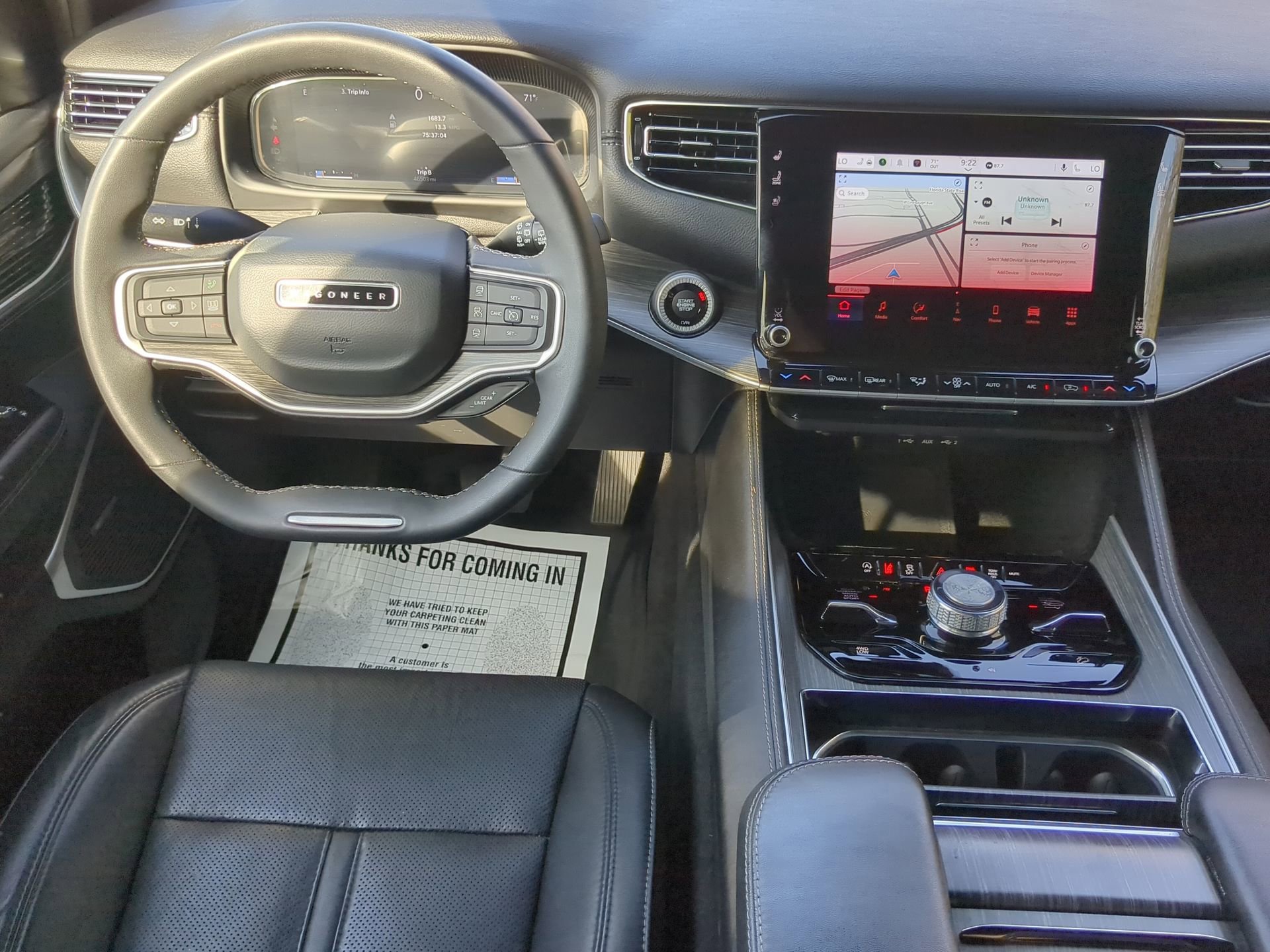 Used 2023 Jeep Wagoneer L Series III w/ Preferred Equipment Group AWD/4WD image 44