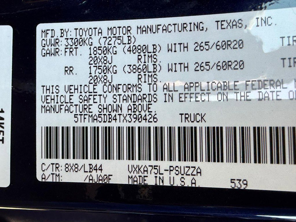 New 2026 Toyota Tundra 1794 Edition image 21