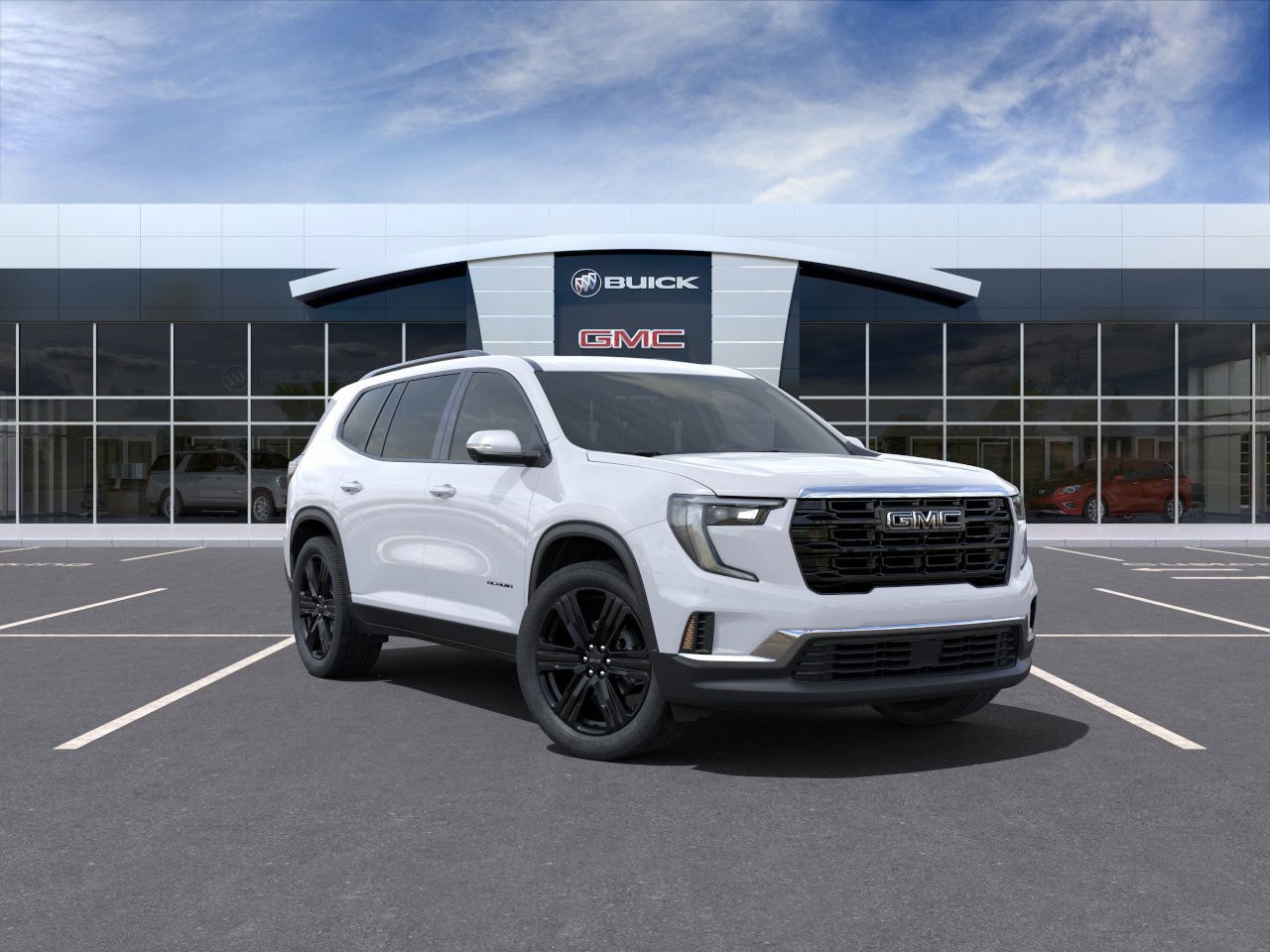 New 2025 GMC Acadia Elevation w/ Black Edition