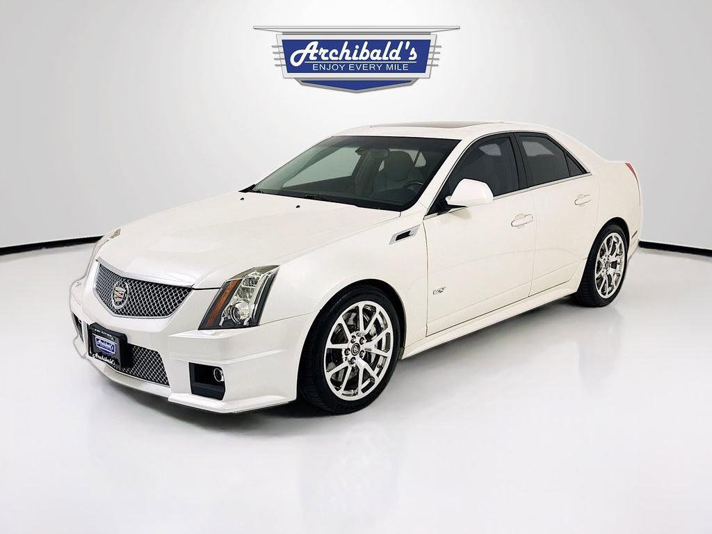 Used 2013 Cadillac CTS V w/ Wood Trim Package RWD image 3