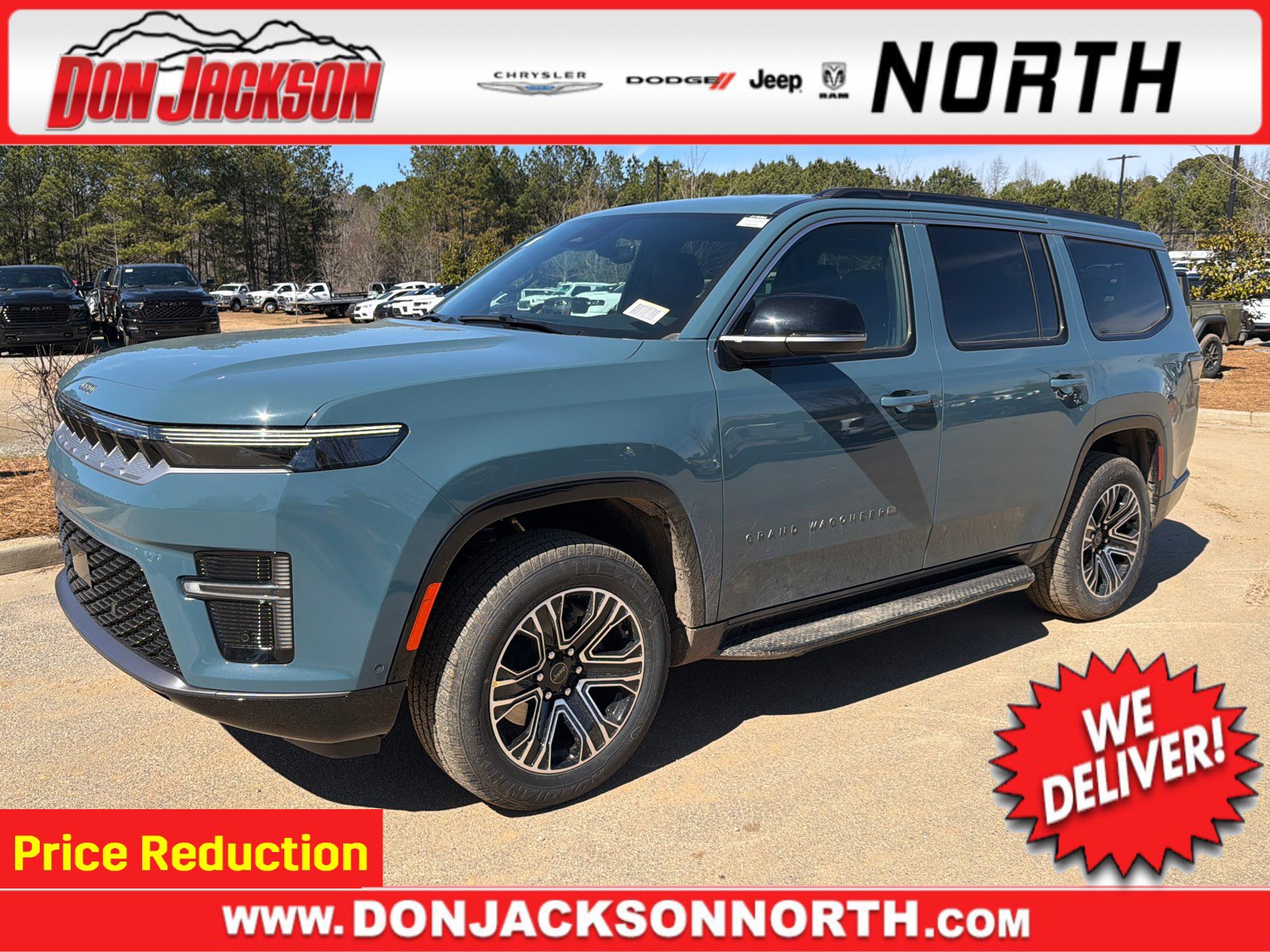 New 2026 Jeep Grand Wagoneer 4WD