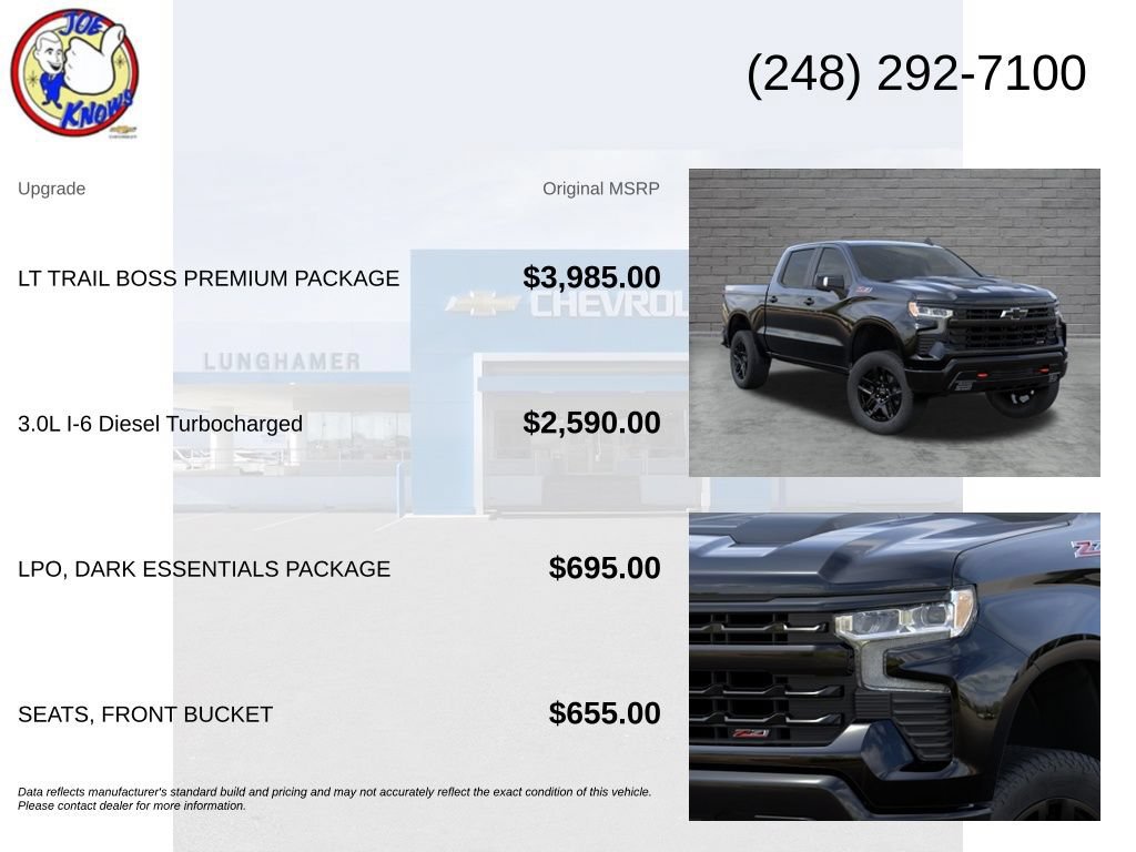 New 2026 Chevrolet Silverado 1500 LT Trail Boss w/ LT Trail Boss Premium Package AWD/4WD image 5