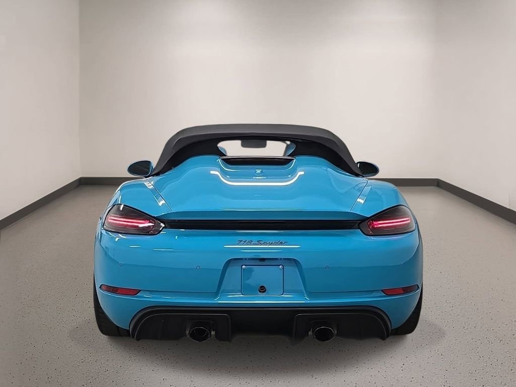 Certified 2021 Porsche 718 Boxster Spyder RWD image 6